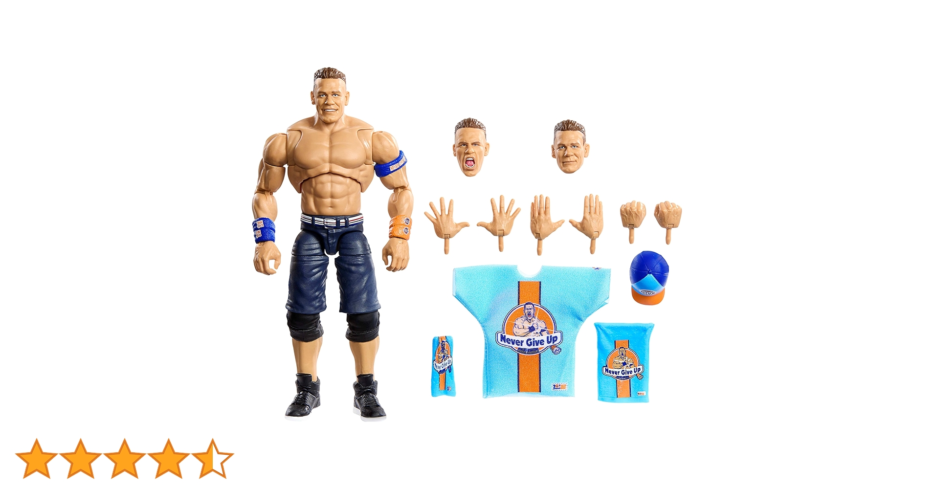マテル　WWEリング ジョン・シナ ザ・ロック フィギュアセット マテル WWEリング ジョン・シナ ザ・ロック フィギュアセット